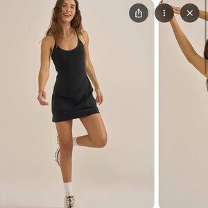 Outdoor Voices Black Mini Dress